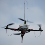 Quadrokopter im Flug